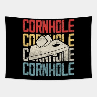 Cornhole Player Vintage Tapestry