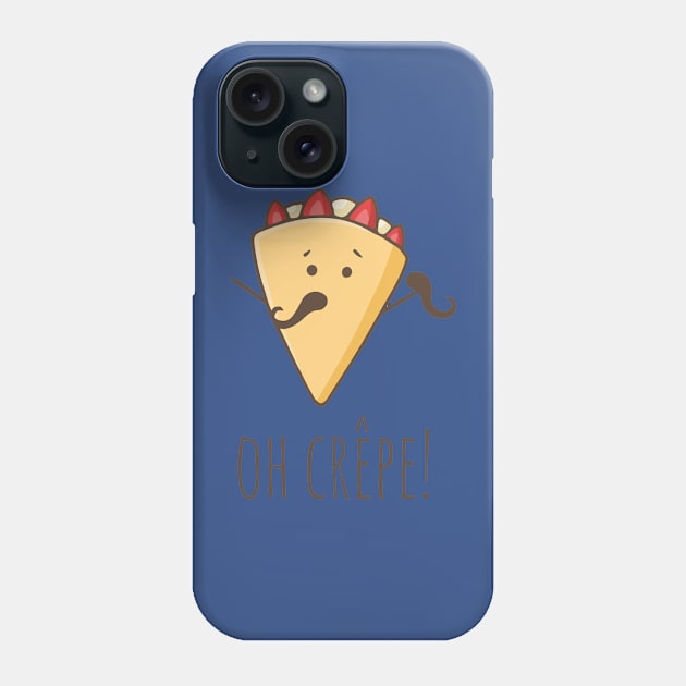 Oh Crêpe! Phone Case by myndfart