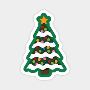 Felt Christmas Tree Magnet