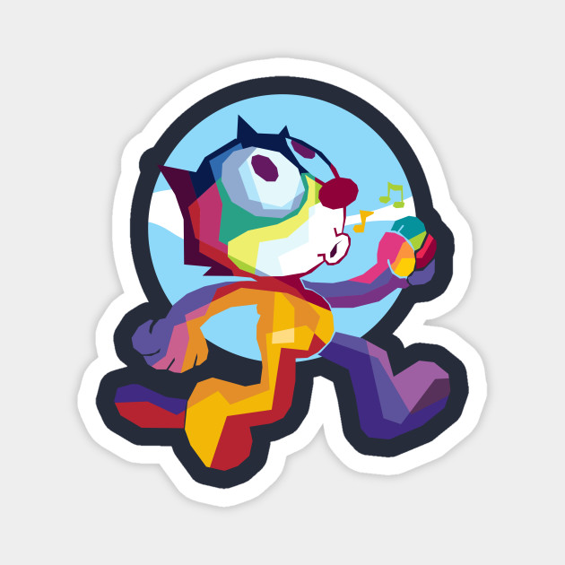 Felix The Cat Pop Art Felix The Cat Magnet Teepublic