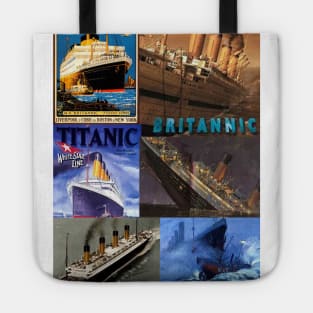 titanic and her sisters Tote