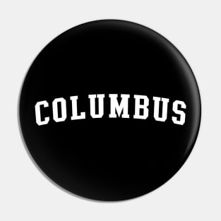 Columbus Pin