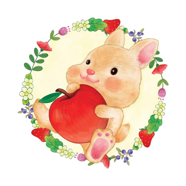 Apple Bunny by Anicue