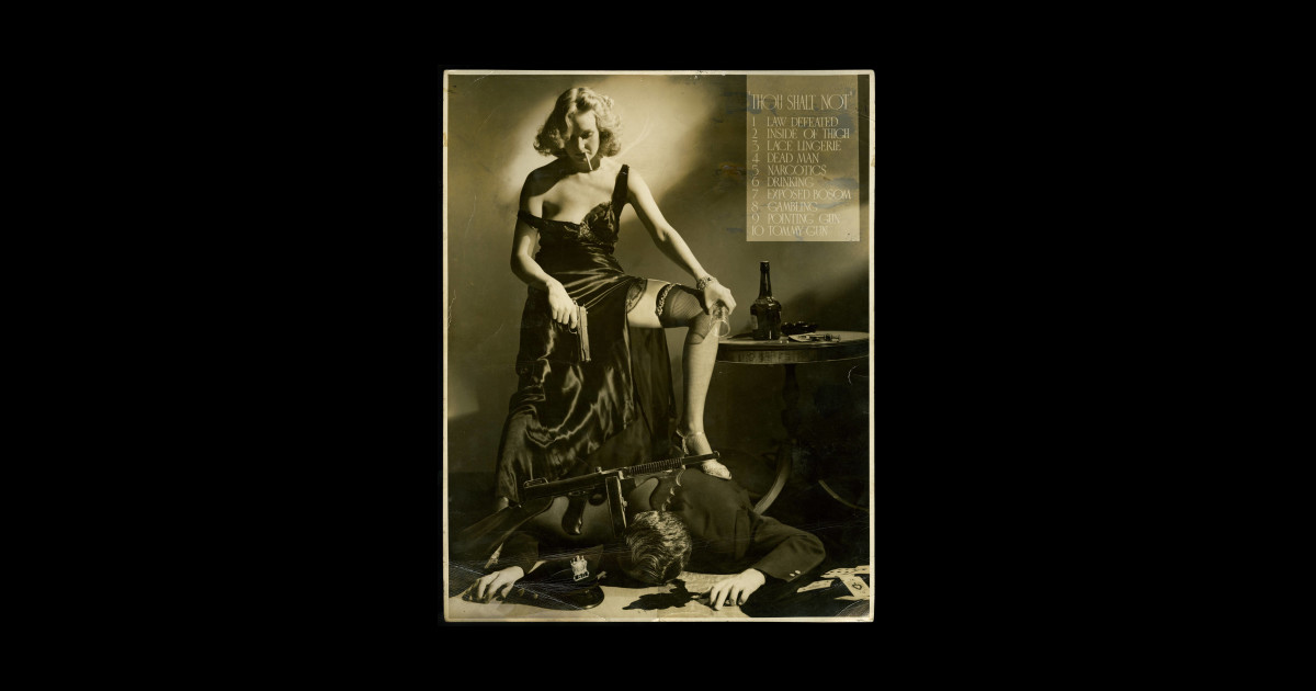 Vintage Hollywood Movie Poster Censorship Hays Code A.L. Whitey Schafer (1934) Vintage T