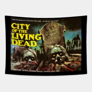 City of the Living Dead Movie Poster Tapestry