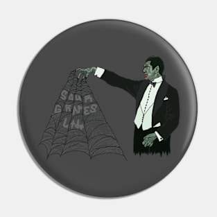 "Drac's Web Logo" Pin