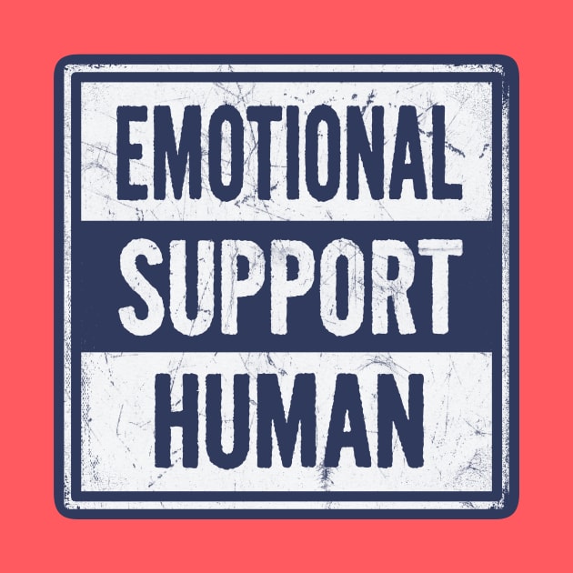 Emotional Support Human by BignellArt