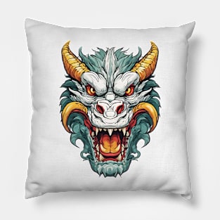 Chinese Dragon Pillow