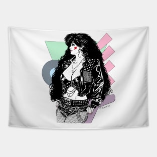 Hair Metal Tapestry