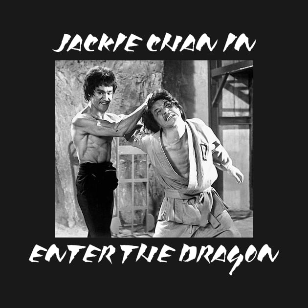 Jackie Chan in ENTER THE DRAGON by ThatShelf.com