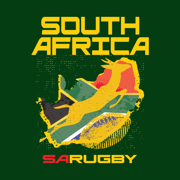 South Africa Rugby Memorabilia by CGD