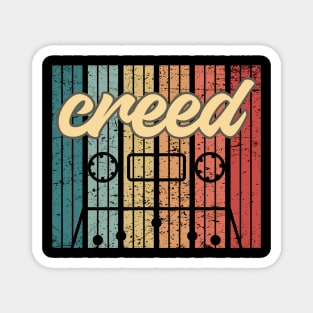 creed cassette retro vintage Magnet