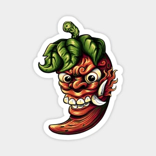 Chilli Illustration Magnet