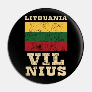 Flag of Lithuania Pin