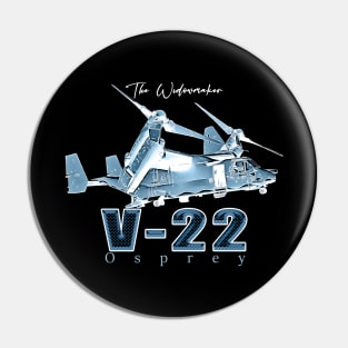 V22 Osprey Hybrid Aircraft Pin