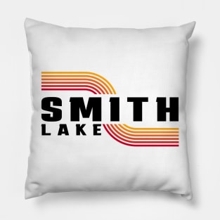 Smith Lake 80's Retro Pillow