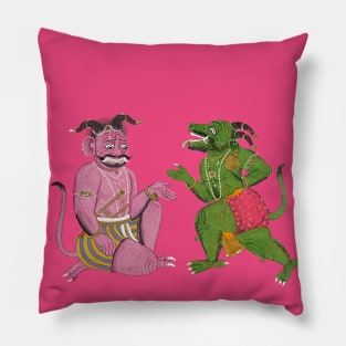 Northern India mythology art || Demon || Indian art || Art Lover || Pillow