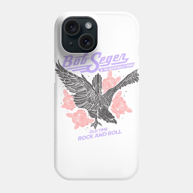 bob seger rock and rose Phone Case by heri kahut