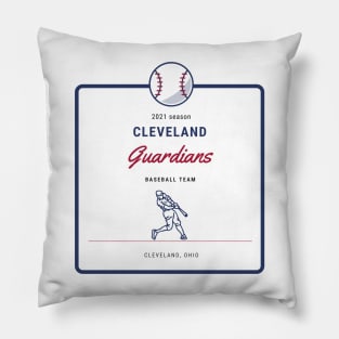 cleveland guardians for baseball lovers Pillow