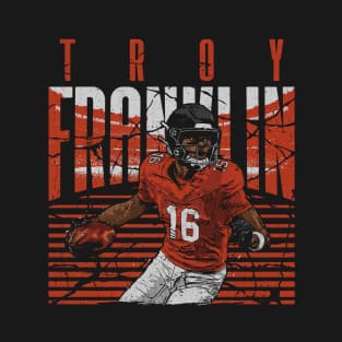 Troy Franklin Denver Player Name T-Shirt