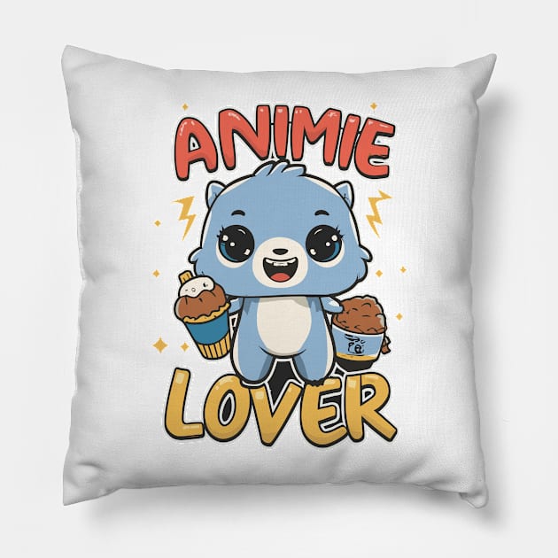 Anime Lover Pillow by designfurry 