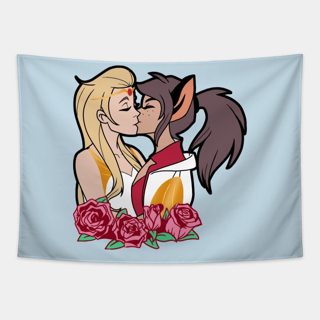 Catradora Tapestry by SophieScruggs