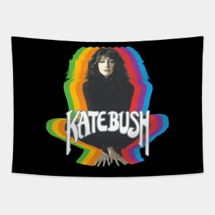 Retro Kate Bush Fanart Design Tapestry