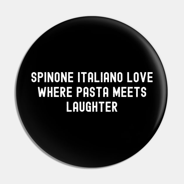 Spinone Italiano Love Where Pasta Meets Laughter Pin by trendynoize