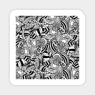 Abstract doodling Magnet