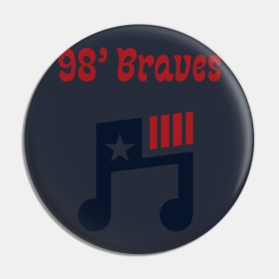 98’ braves Pin