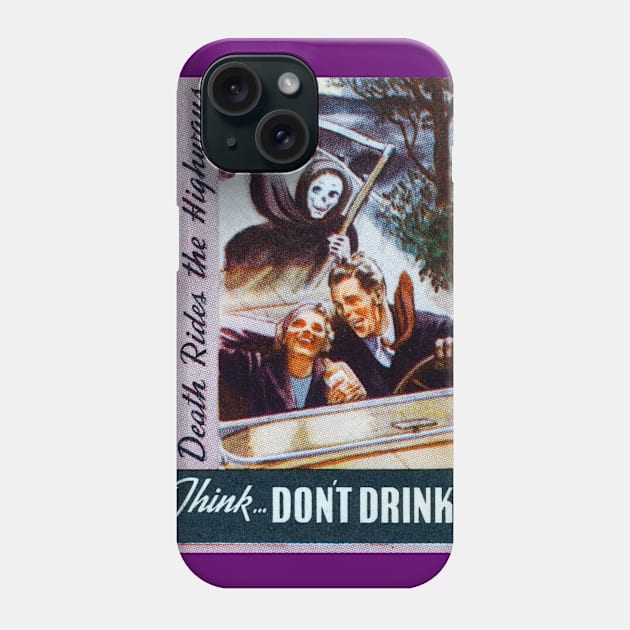 1935 Don't Drink Phone Case by historicimage