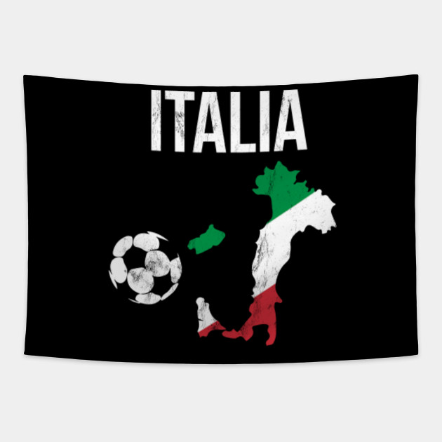 Italia Forza Azzurri - Italian Football Soccer Tee ...