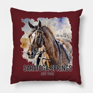 Saratoga Springs Horse Love Pillow