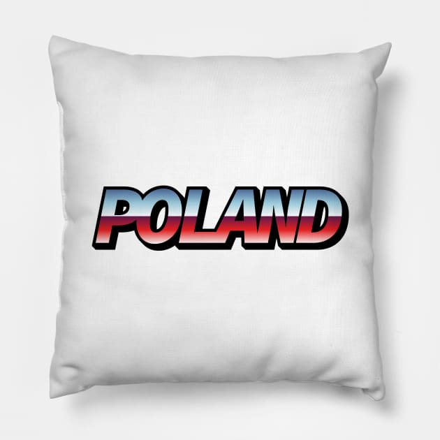 Poland Pillow by Sthickers