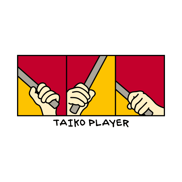 Taiko Drum Hands by schlag.art