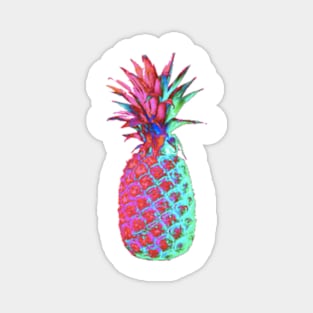 Rainbow Pineapple Magnet