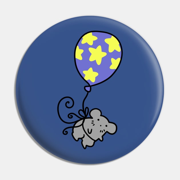 Star Balloon Mouse Pin by saradaboru