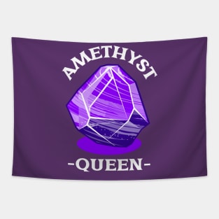 Amethyst Queen Crystal Gem Jewel Spiritual Tapestry