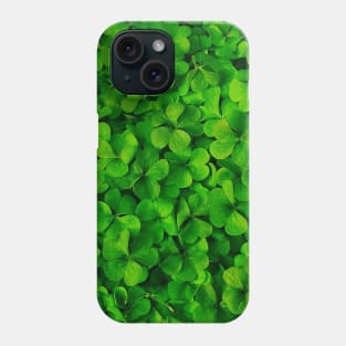 green Clover photo Phone Case