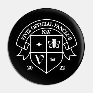 VIVZ official fanclub badge (white) Pin