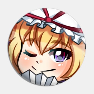 Yukari Yakumo Smug Pin