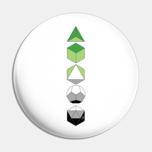 Aro Platonic Solids (small) Pin