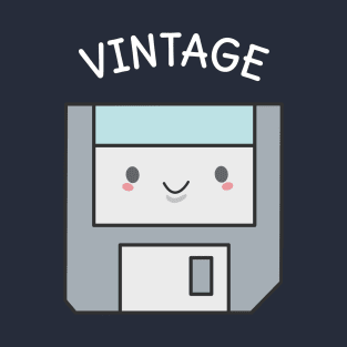 Vintage Retro Floppy Disk T-Shirt T-Shirt