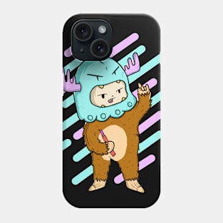 Freakbear Rock Brush Phone Case