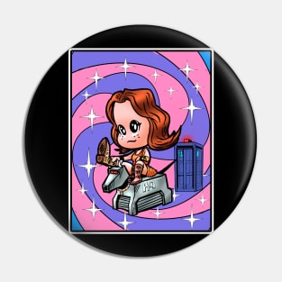 Kawaii Dr. Who Pin