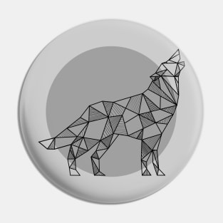 Wolf Geometric Pin