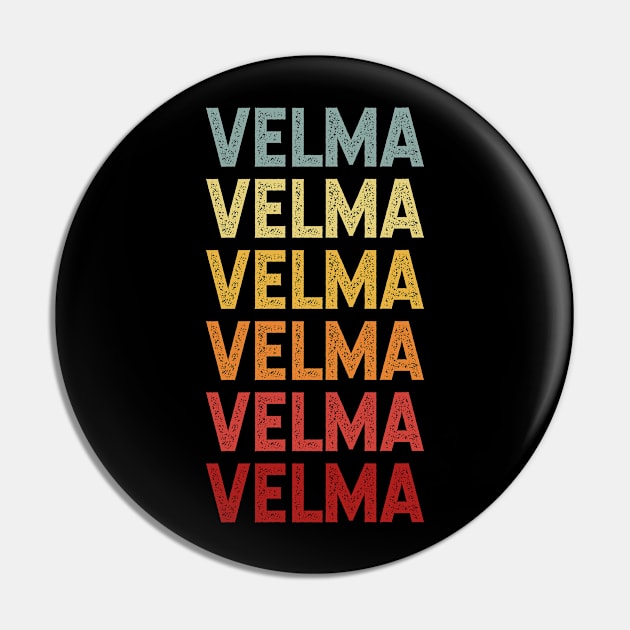 Velma Vintage Name Gift Pin by CoolDesignsDz