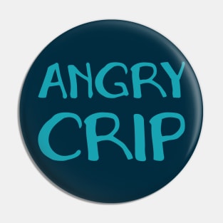 Angry Crip (Hand) Pin
