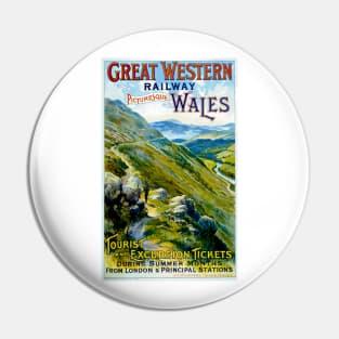 Wales Great Western Railway - Vintage Travel Pin