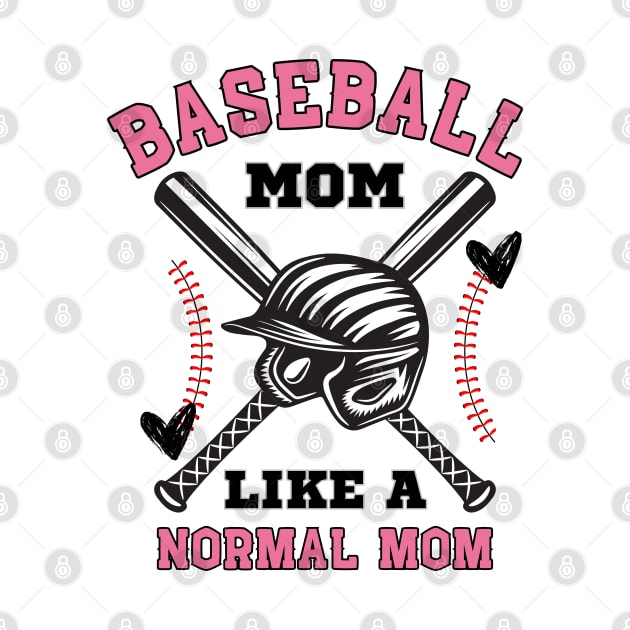 Mothers Day Shirt, Retro Baseball Mom Cool Moms Club Shirt, Funny Mom Shirt, Mom Birthday Gift, Cute Mom Gift, Rocker Mama Tee by Emouran